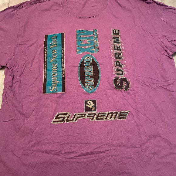Supreme Multi Logos Tee - Picture 3 of 3